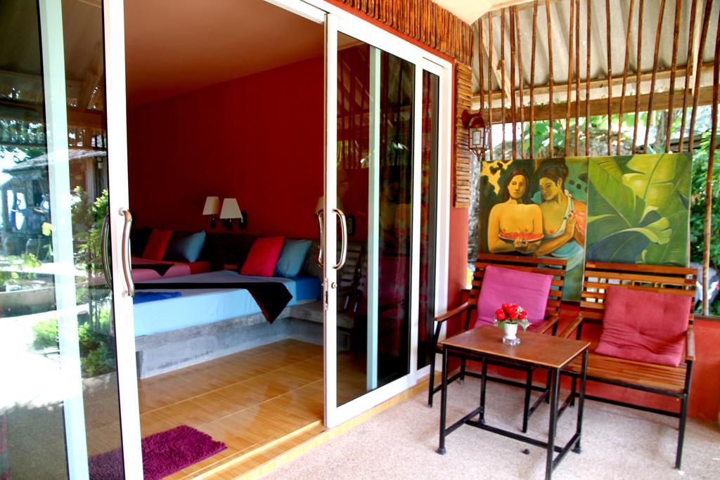 Cha-Ba Bungalow & Art Gallery Ko Lanta Rom bilde